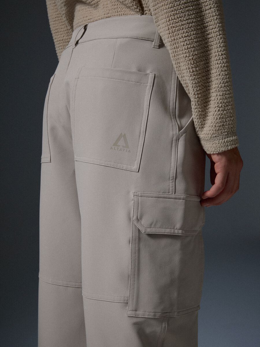 4-Way Stretch Ski Cargo Trousers ALTAVIA WITH DEBORAH COMPAGNONI_2