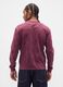 Long sleeve purple cotton top_1