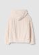 Pink sherpa hoodie with zip, regular fit_1