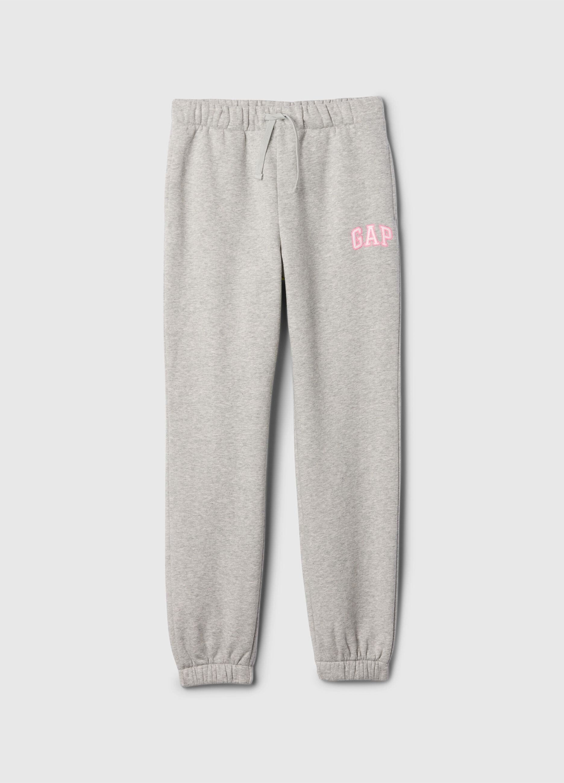 بنطال جوجرز بمزيج قطن مع شعار GAP
