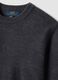 Maglia grigia girocollo in jersey knit regular fit_5