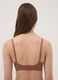 Brown stretch-fabric bra with removable padding_2