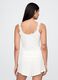 White Stretch Pyjamas with Lace Details_2