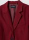 Red stretch viscose-blend regular-fit blazer with classic lapels_2