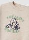 Completo beige in puro cotone organico con ricamo Lilo & Stitch_3