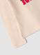 Pink long-sleeve T-shirt with high neck in pure organic cotton_2