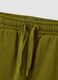 Green organic cotton jogger trousers_3