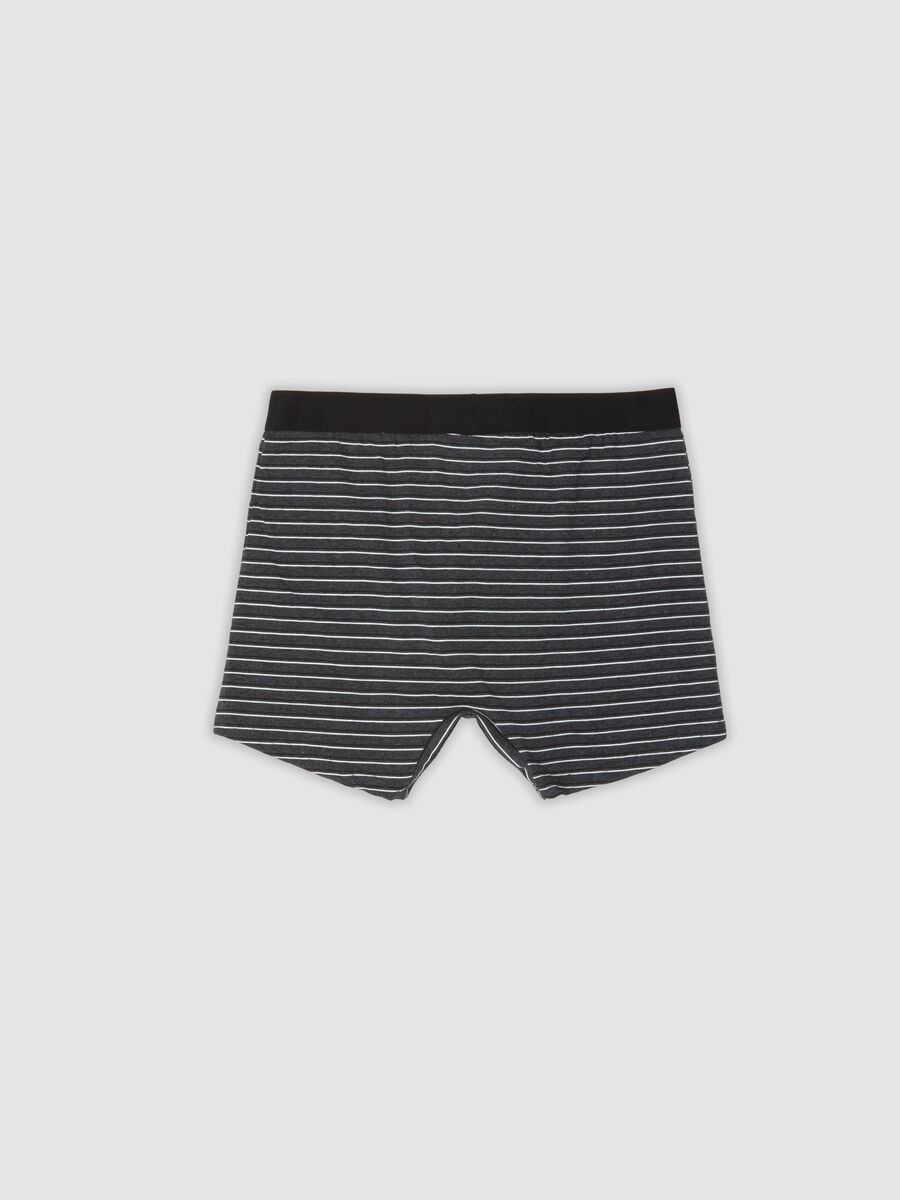3-pack of grey midi boxer briefs in stretch organic cotton_2