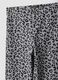 Grey organic stretch cotton flared leggings_2