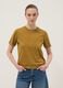 Brown short-sleeve pure cotton T-shirt, regular fit_0