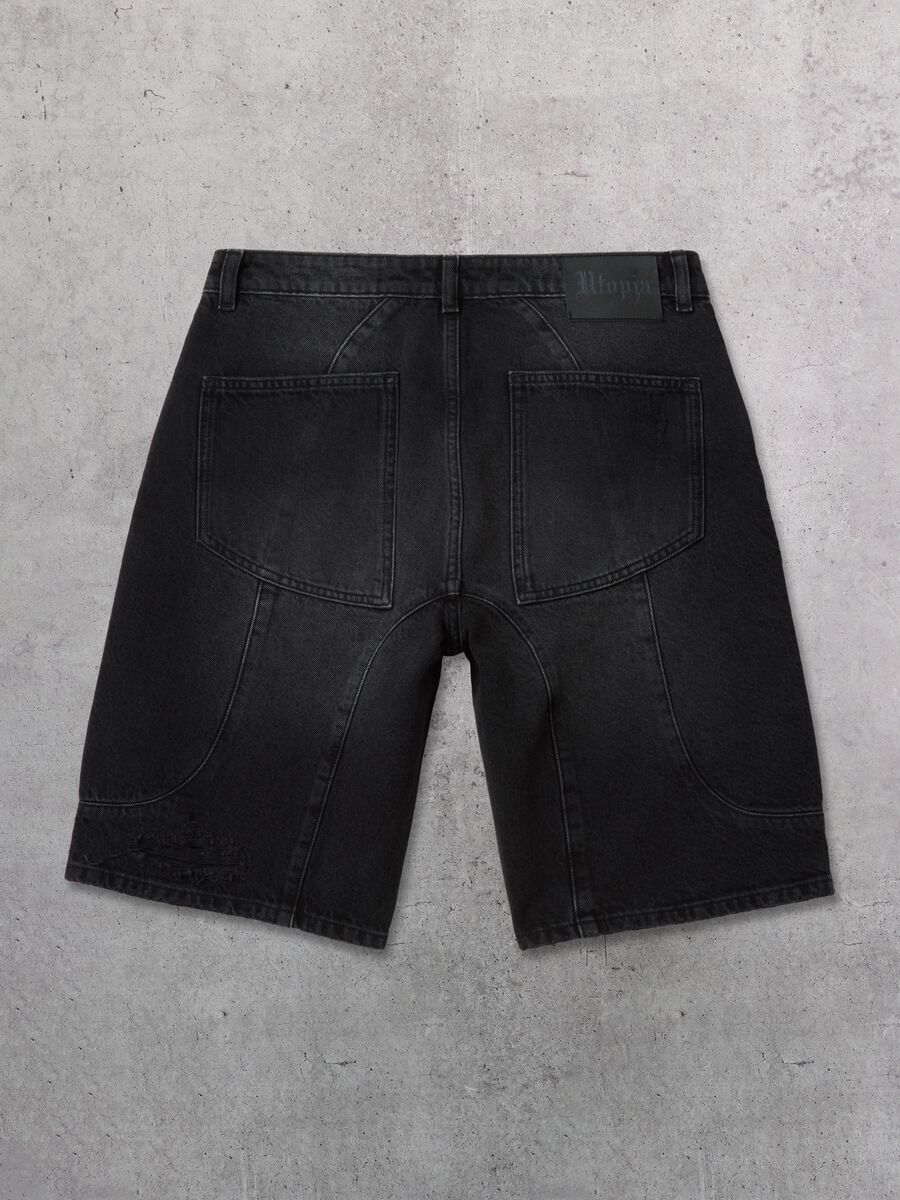 Black Denim Shorts_6