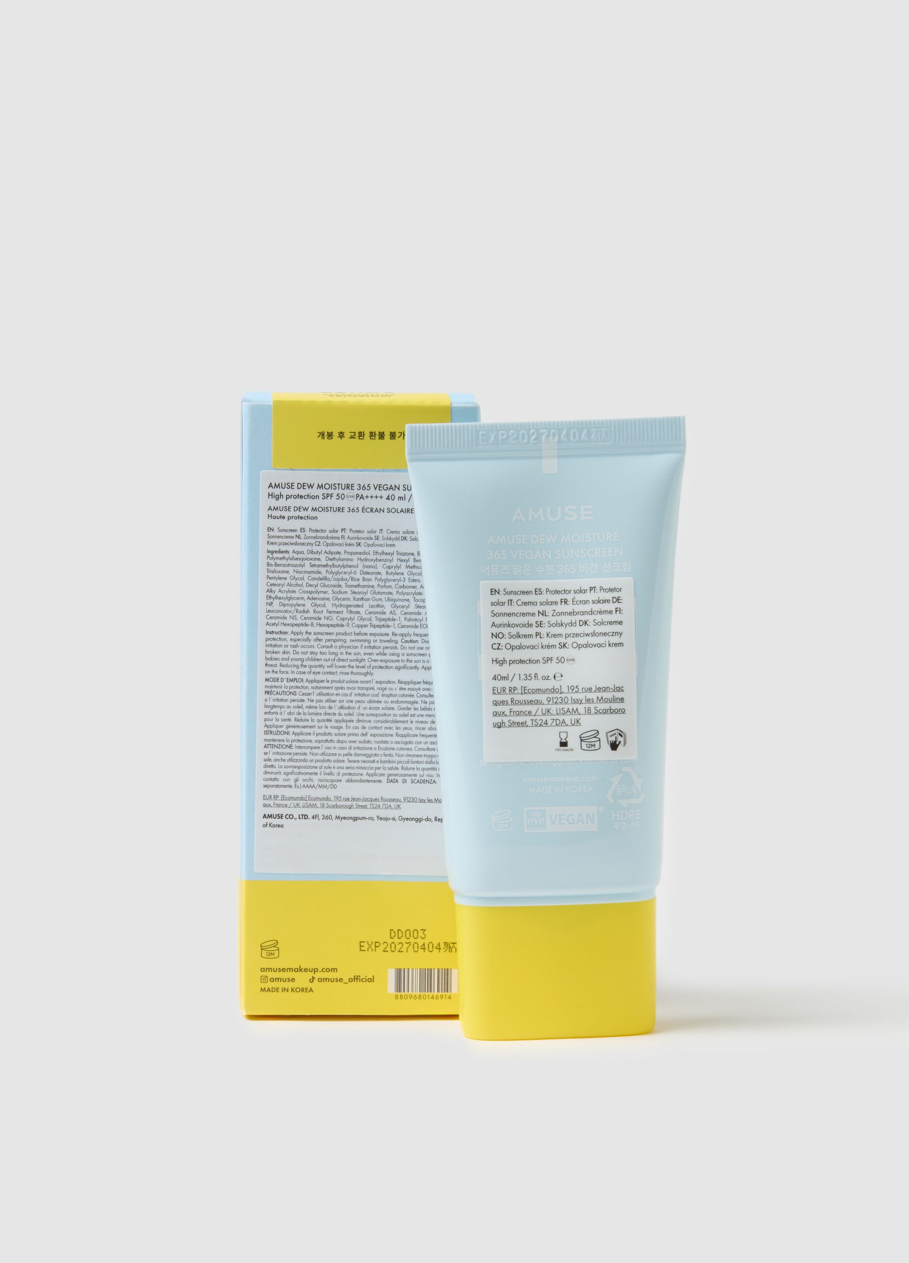 Sun cream for use all year round that moisturises and nourishes the skin. Powerful UV protection with a non-sticky texture