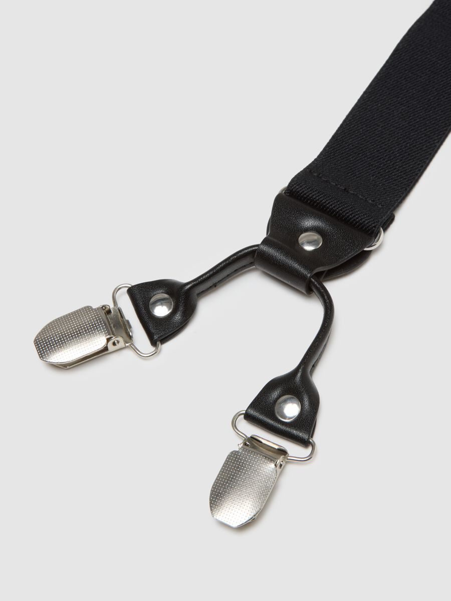 Black braces with clip closures_1