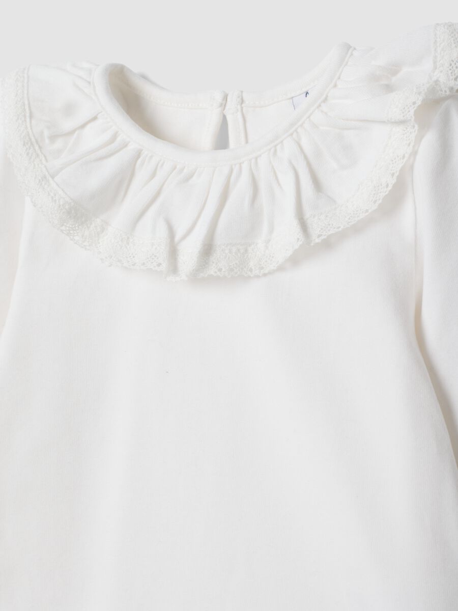 Light grey stretch cotton crew-neck T-shirt_2