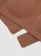 Brown stretch-fabric bra with removable padding_5