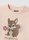 Pink pure cotton jogger set with squirrel print_3