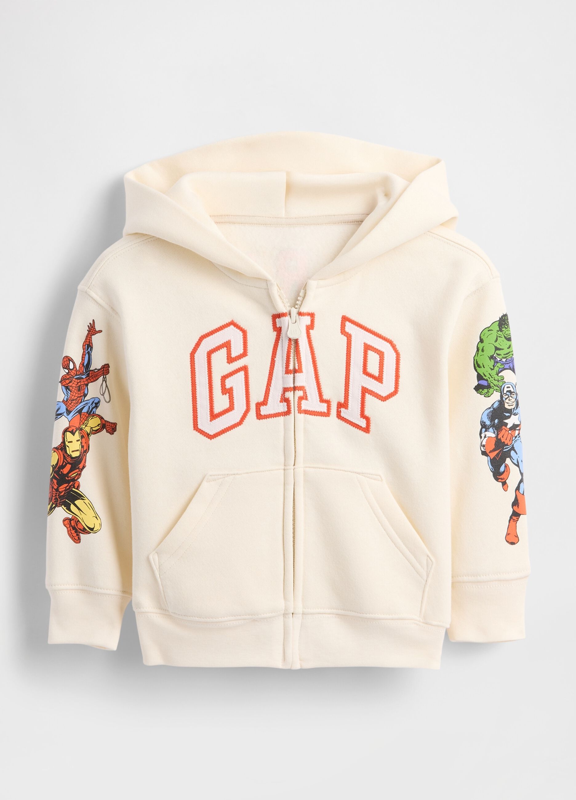 سويت شيرت قطني بشعار GAP Disney Marvel
