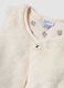 Beige cropped padded gilet_2