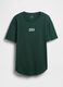 Green short-sleeve cotton T-shirt_3