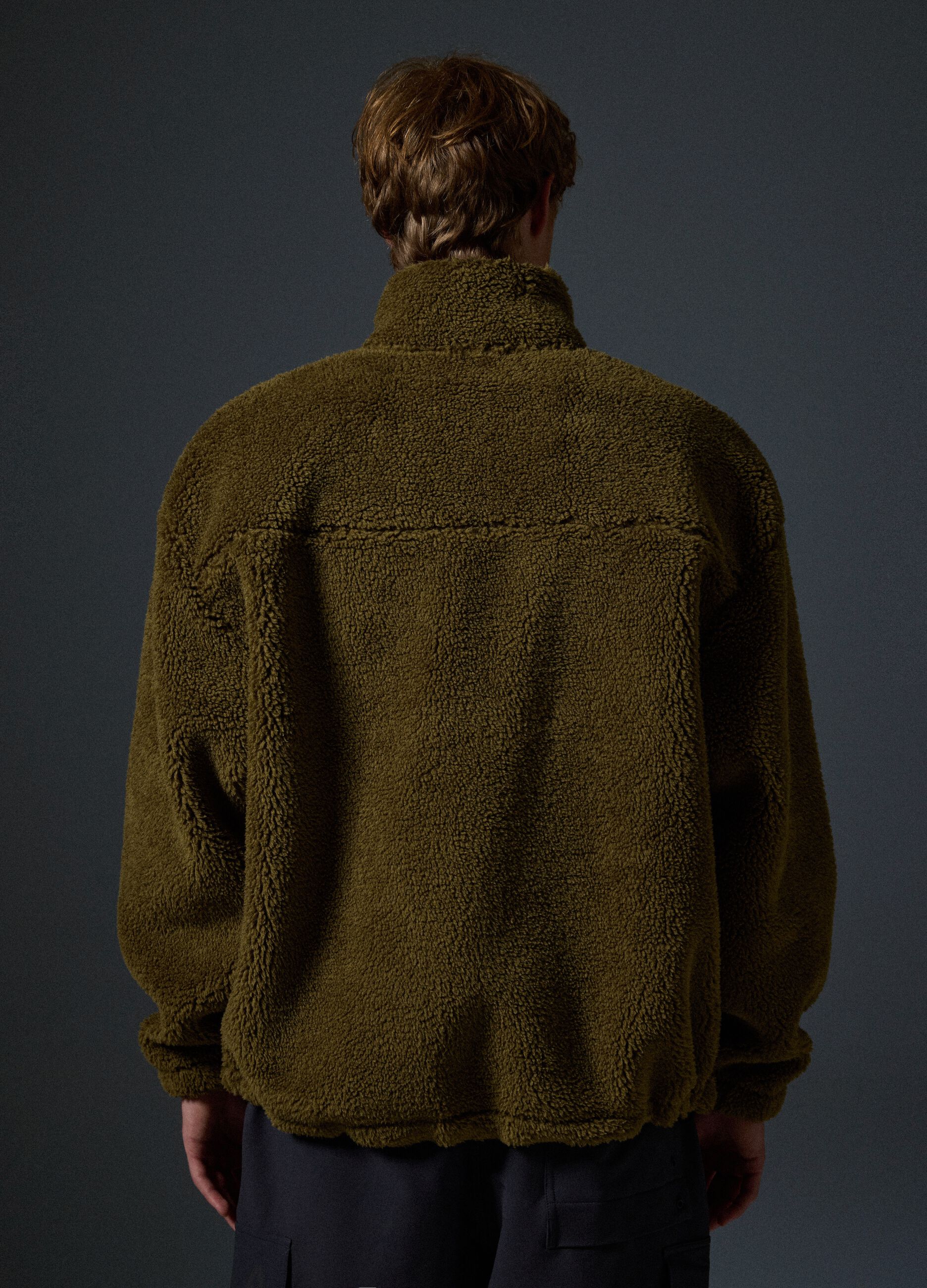 ALTAVIA WITH DEBORAH COMPAGNONI Sherpa Anorak Jacket