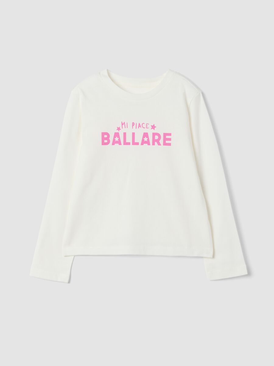 White organic cotton crew-neck T-shirt_0