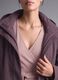 Water-repellent, breathable padded purple parka with hood ALTAVIA STUDIO_3