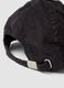 Cappello baseball marrone in puro cotone a coste_2