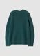 Green wool-blend crew-neck jumper_2