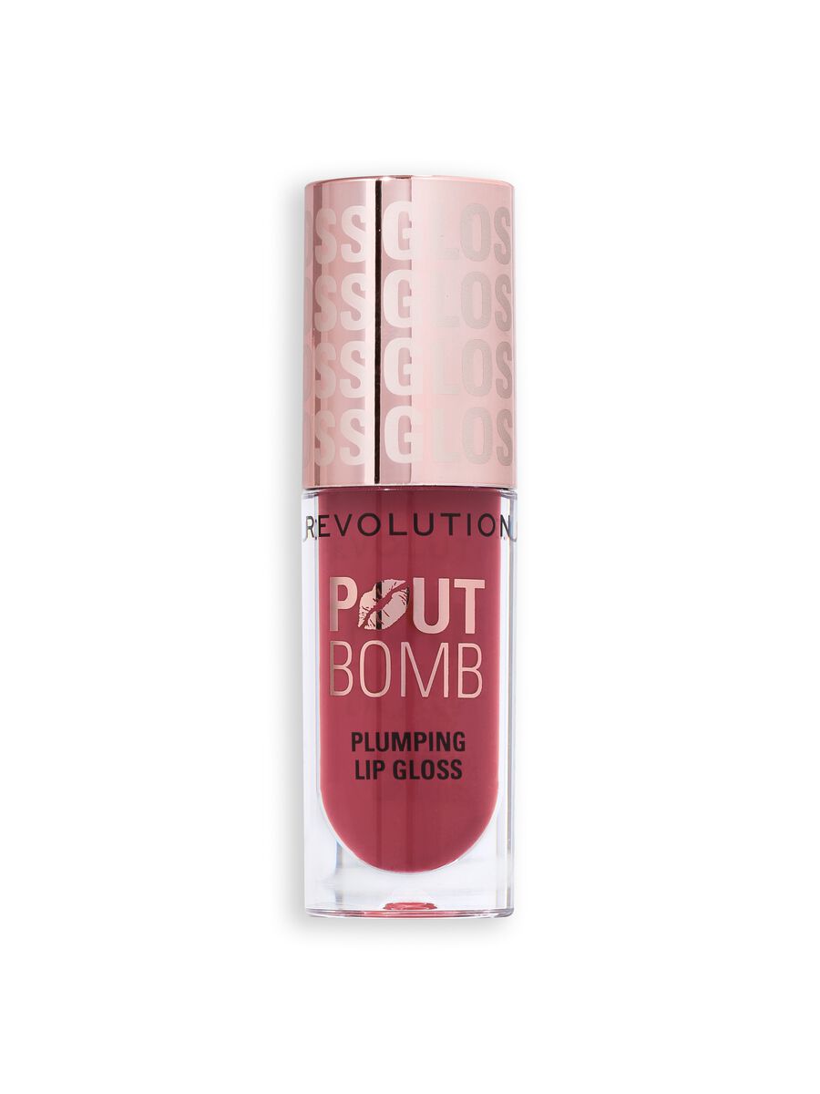 Revolution Pout Bomb Plumping Gloss Wild Mauve Pink_0