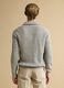 Light grey wool-blend jumper with collar, regular fit_3