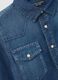 Kids' regular fit pure cotton denim shirt_2