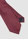 Red tie with micro-pattern, 7.5 cm blade_1