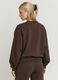 Brown cotton blend sweatshirt regular fit_1