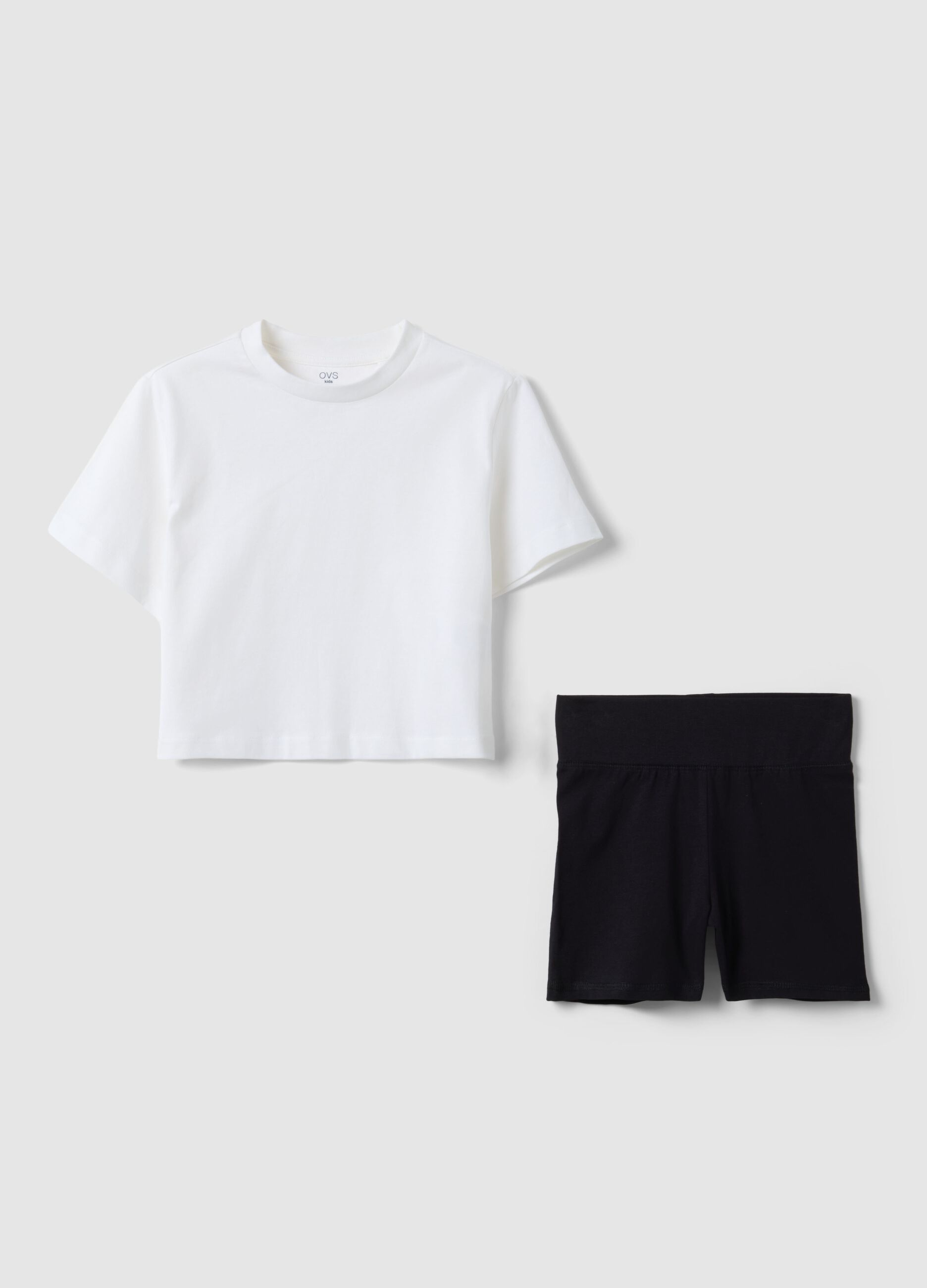 Multicolour pure cotton regular fit set for girls