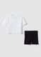 Multicolour pure cotton regular fit set for girls_3