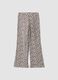 White organic stretch cotton leggings_1