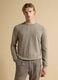 Beige pure cashmere jumper, regular fit_2