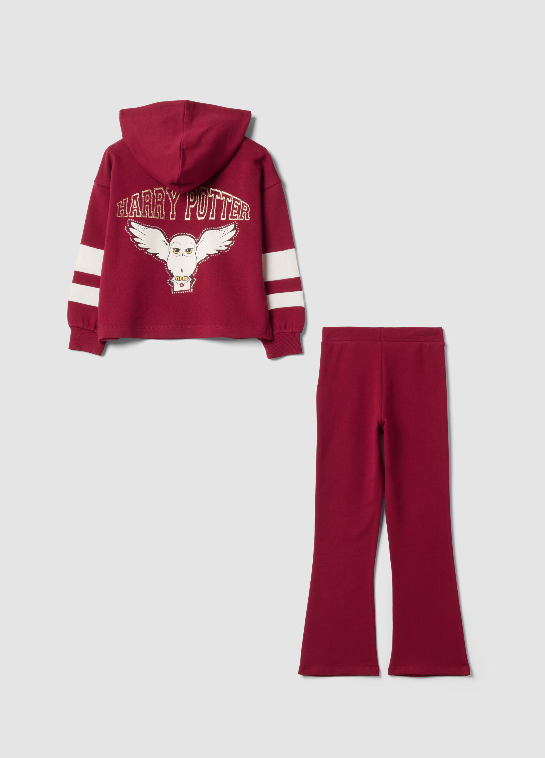 Red pure cotton Harry Potter tracksuit