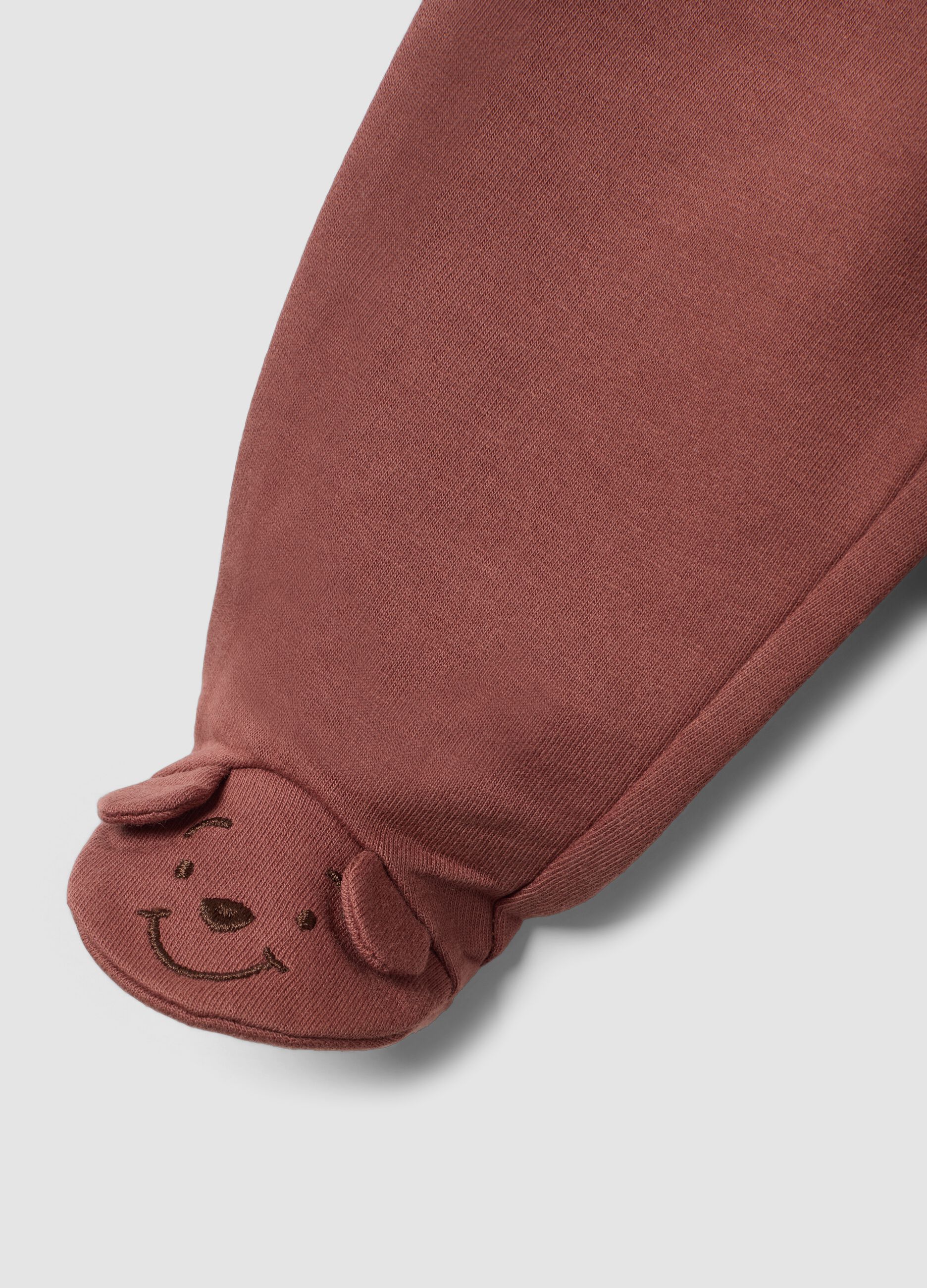 Brown organic cotton Winnie the Pooh pyjamas set