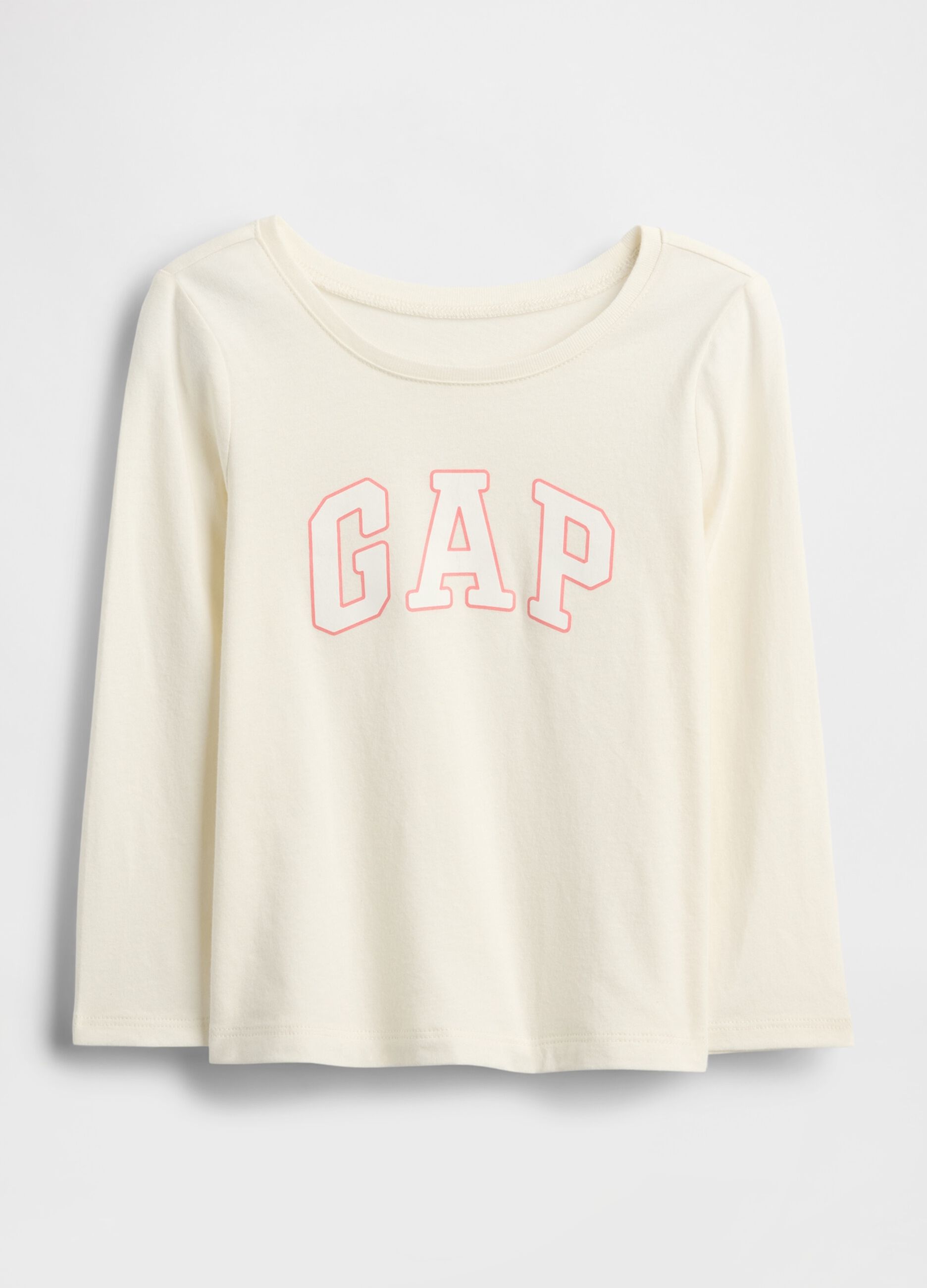 تيشيرت بأكمام طويلة بشعار GAP