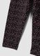 Girls&rsquo; black slim-fit leggings in stretchy organic cotton_3