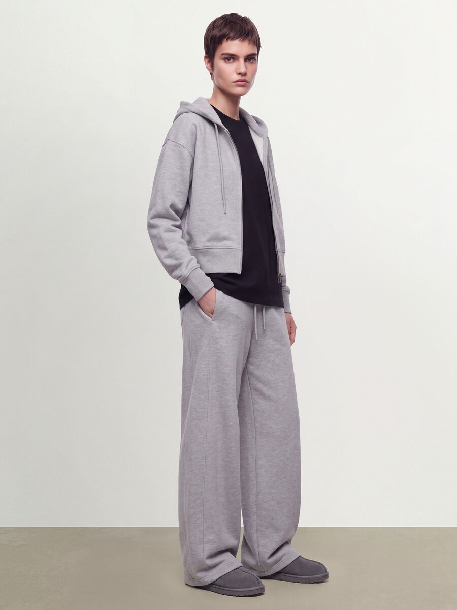Jogger grigi in misto cotone barrel fit_2