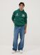 هودي أخضر بقبعة من مزيج القطن بطابع بوسطن سيلتكس_1