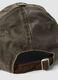 Brown cotton-blend baseball cap_2