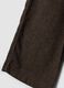 Brown wide-leg trousers with elasticated waist_2
