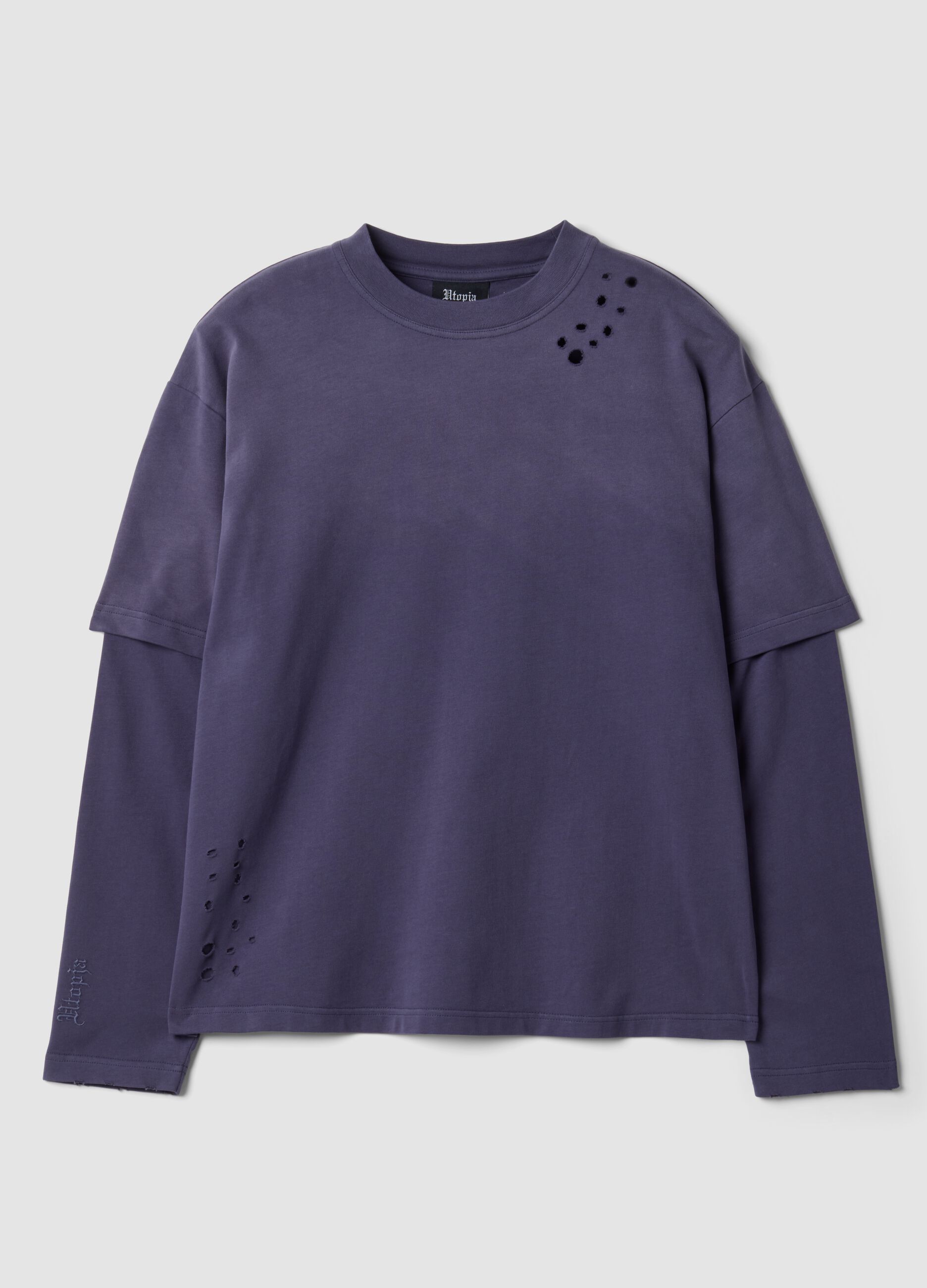 Double Longsleeve Sunfaded Twilight