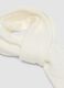 White viscose-blend scarf_1