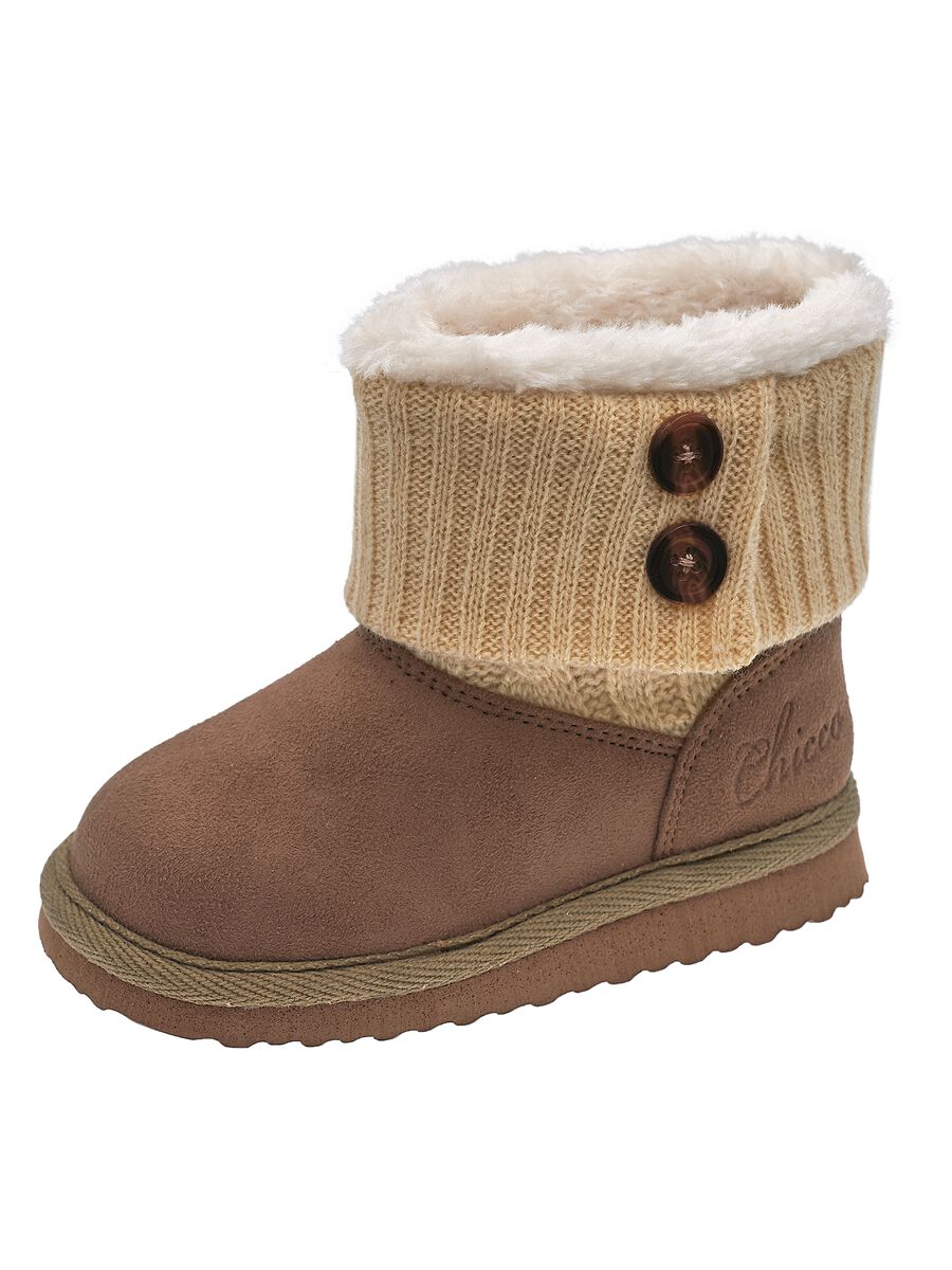 Chicco Brown Booties for Girls_0