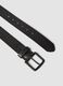 100% Real Leather Belt Black_1