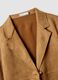 Brown Ultralight regular-fit jacket with lapels and two pockets_1